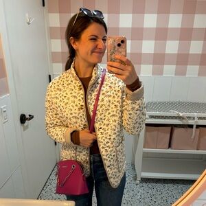 quilted floral jacket